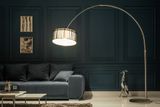 Designová stojací lampa Extenso 230cm černá