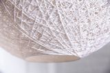 Designová stojací lampa Cocooning 205cm bílá