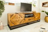 Luxusní stolek pod TV z masivu Infinity Home Mango 160cm