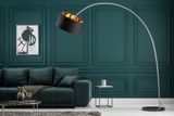 Designová stojací lampa Forma 215cm černá