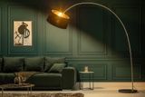 Designová stojací lampa Forma 215cm černá