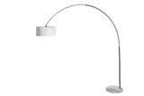 Designová stojací lampa Extenso 230cm bílá