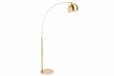 Elegantní oblúková stojacia lampa Lounge Deal 205cm zlatá