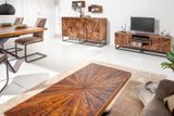 Moderní stolek pod TV z masivu Wood Art Mango 145cm