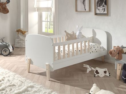 Designová dětská postel z masivu a MDF Kiddy 70x140cm