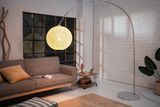 Designová stojací lampa Cocooning 205cm bílá