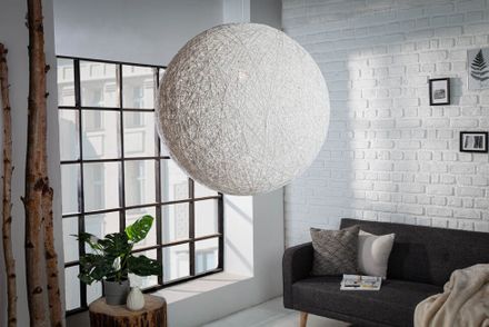 Designové závěsné svítidlo Cocooning XL bílé 60cm